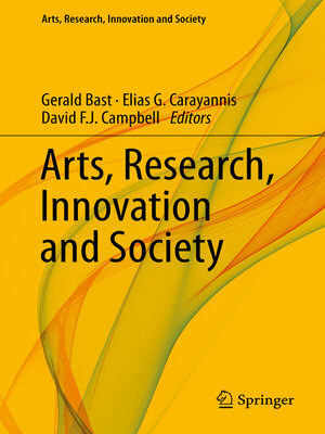cover image of Arts, Research, Innovation and Society